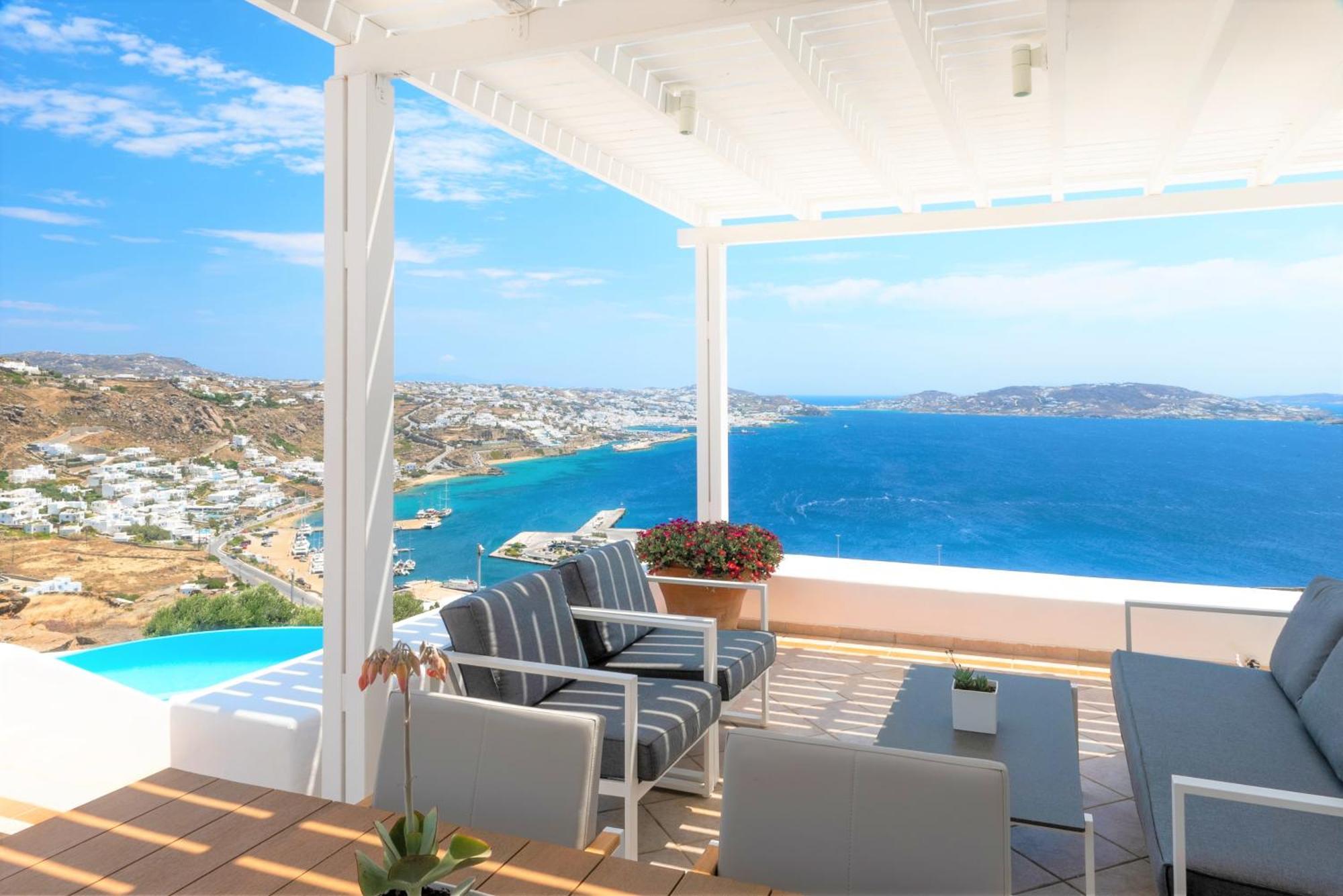 Aeri Villas & Apartments Tourlos Eksteriør bilde