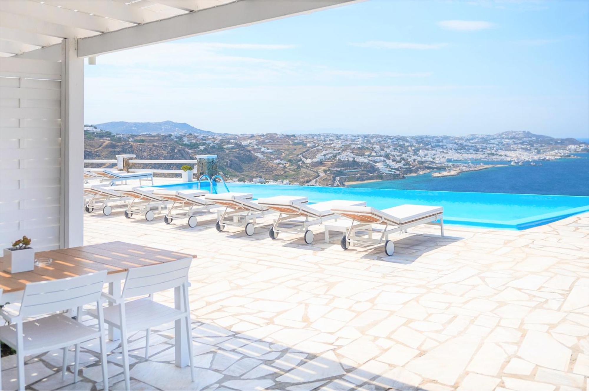 Aeri Villas & Apartments Tourlos Eksteriør bilde